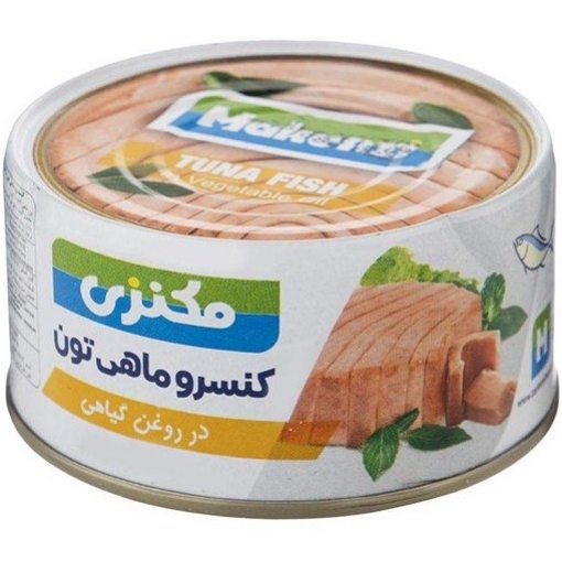تصویر  کنسرو  تن ماهی مکنزی ۱۸۰ گرمی