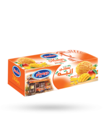 تصویر  بستنی خانواده 500 گرمی انبه