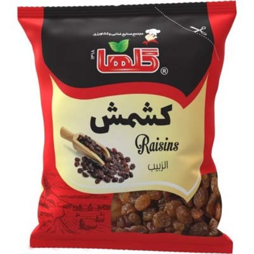 تصویر  کشمش پلویی گلها 450 گرم
