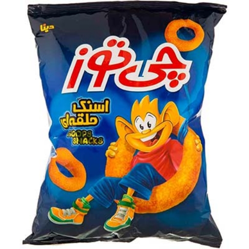 تصویر  اسنک حلقه ای پنیری چی توز 190 گرم