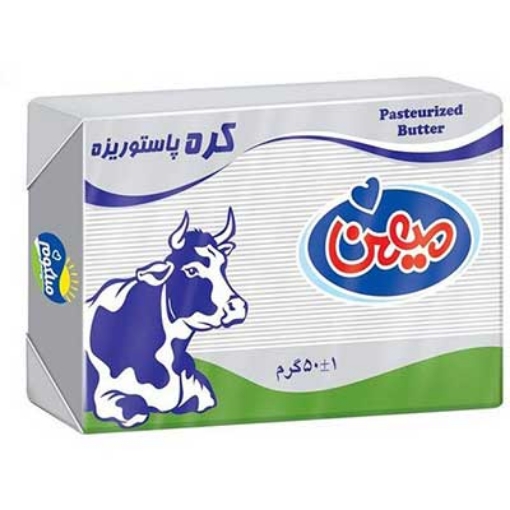 تصویر  کره حیوانی پاستوریزه میهن 50 گرم